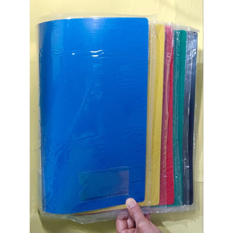 

MAP CLEAR HOLDER/FOLDER DOKUMEN LUCKY UKURAN F4 ISI 20 SHEETS(1pc)