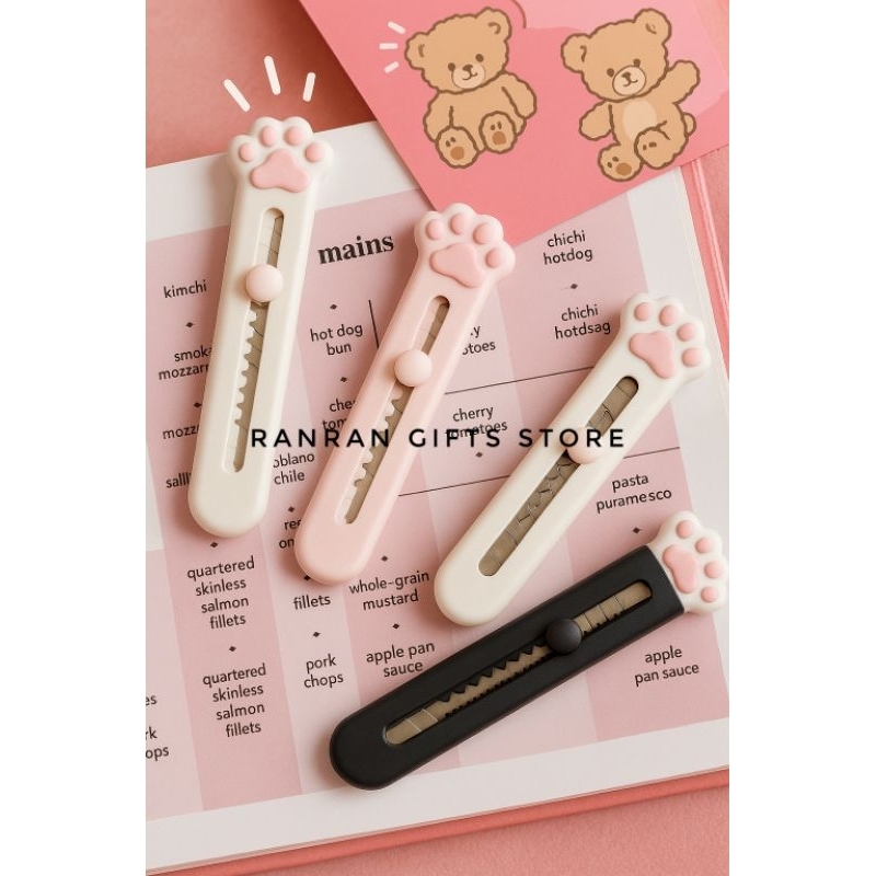 

Cutter mini portable cutter lucu pisau kecil office school supplies