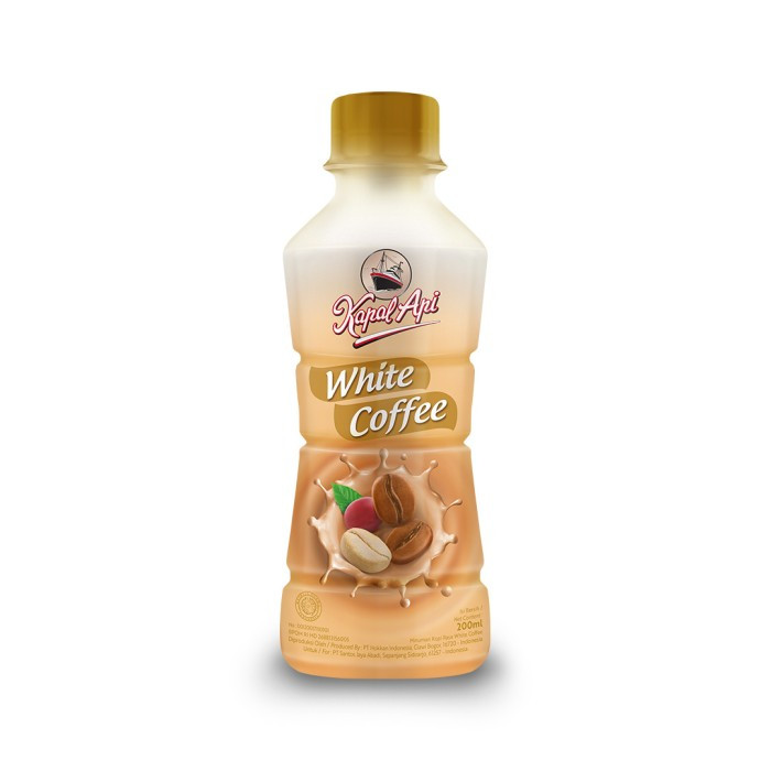 

KAPAL API DRINK WHITE COFFEE BOTOL 200ML DUS ( 12 BOTOL )