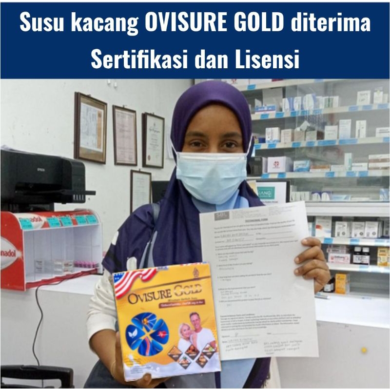 

IO OVISURE GOLD Susu Nabati Premium Ampuh Mengobati Nyeri Sendi Dan Tulang Varian