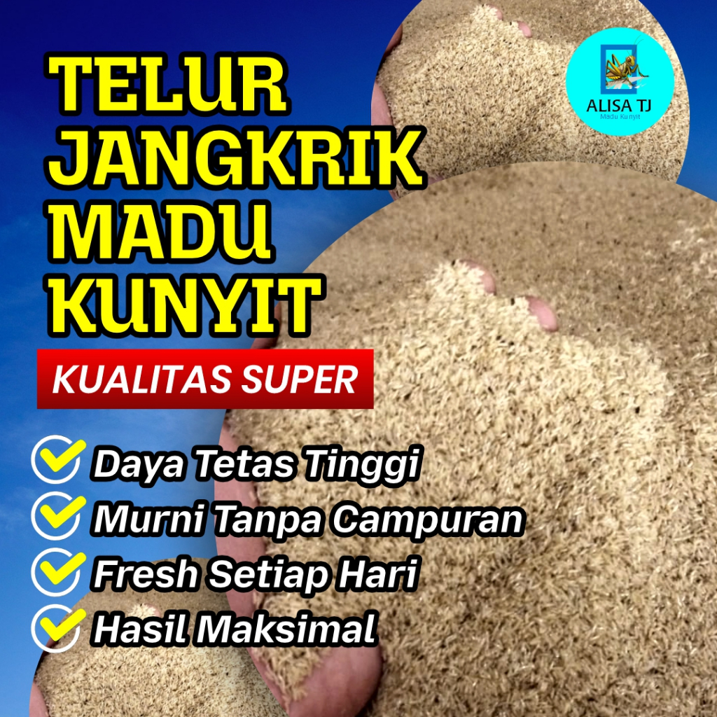 [BISA COD] TELUR JANGKRIK MADU KUNYIT KEMASAN 1KG(1000g) KUALITAS SUPER