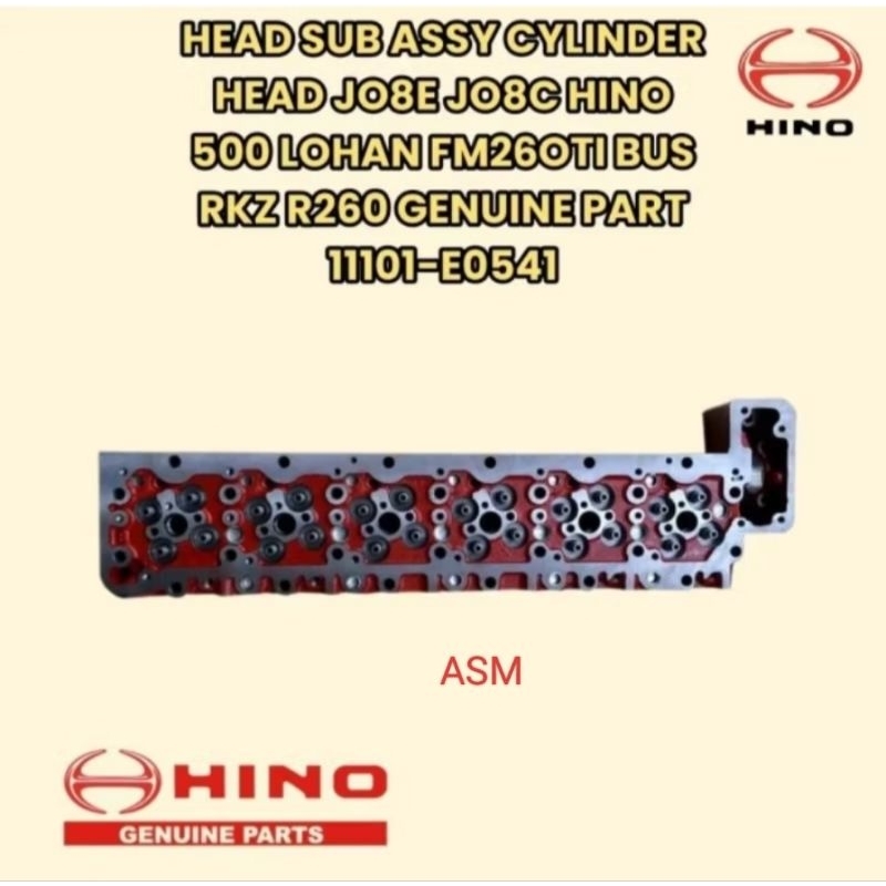 Deksel Cylinder Head Untuk Hino J08C J08E Assy