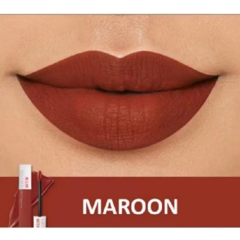 TERMURAH Lipcream Maybeline Superstar waterproof tahan lama lipstik