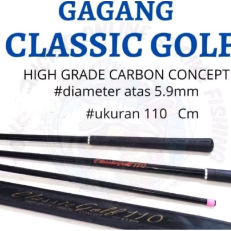 joran pancing gagang golf GAMARU galatama lele bahan carbon