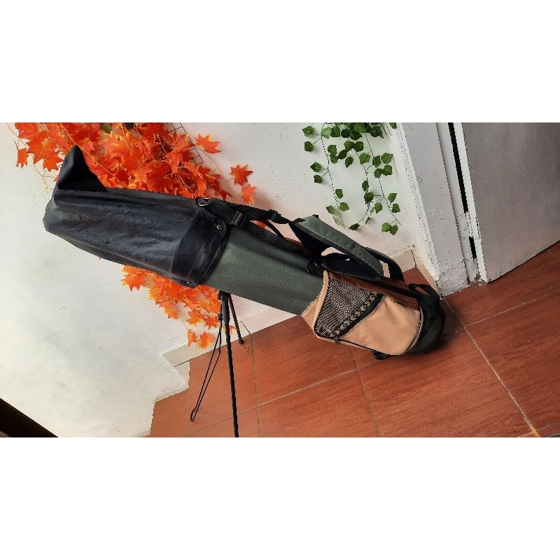 Langka Bag golf Hijau Bag golf Spalding Stand bag golf tas golf berdiri bag golf kaki bag golf taylo