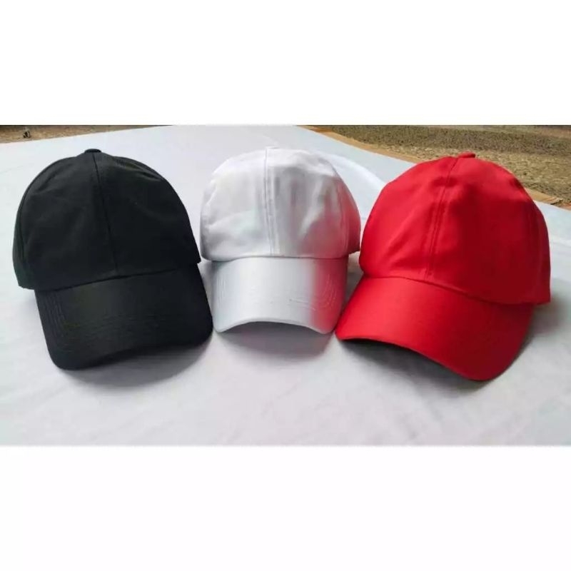 Topi Polos / Topi Pria Wanita /Topi Ring Besi /Topi Unisex