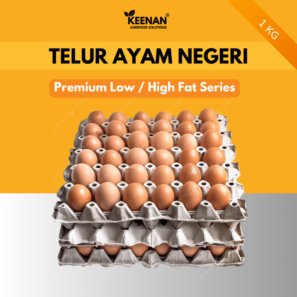 

Telur Ayam Fresh 1 Kg/Telur Premium Grade A