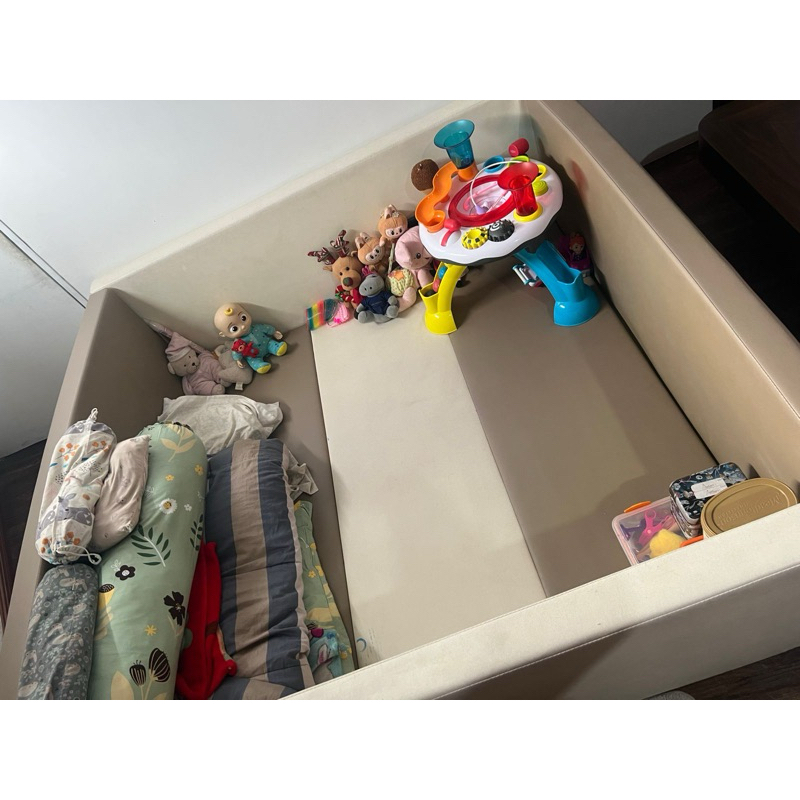 preloved bumper bed little hippo