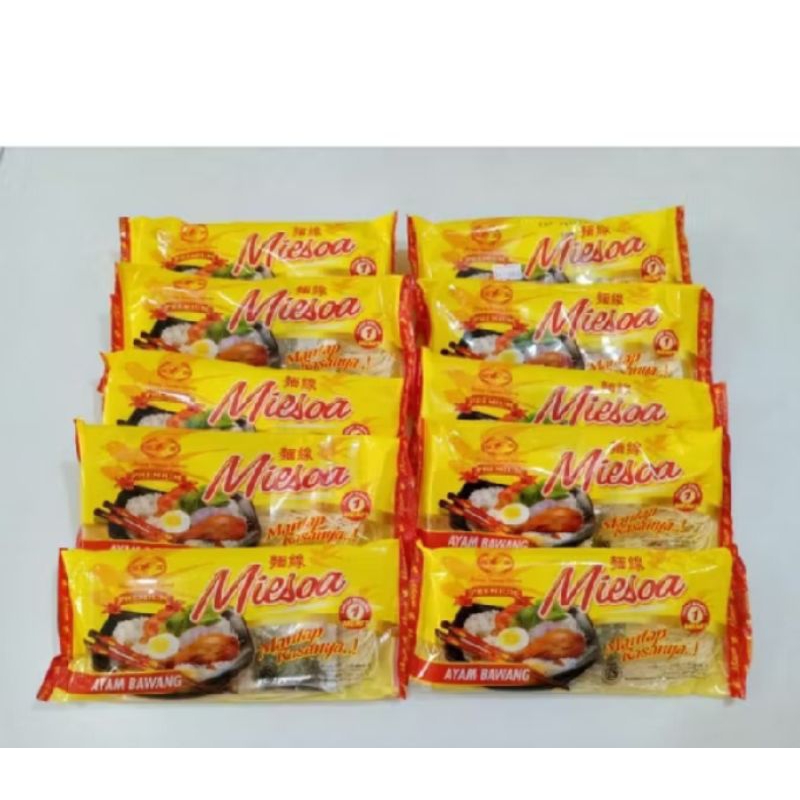 

misua premium rasa ayam bawang cap burung layang berat 65 gram