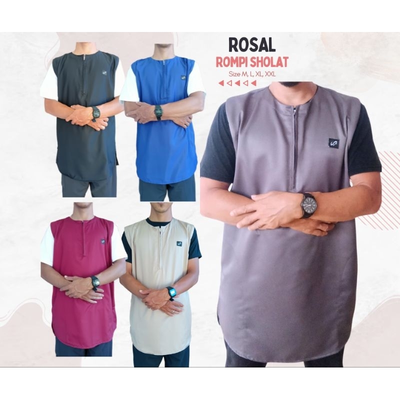 Rompi Sholat / Rosal Premium / Rosal Murah / Rompi Sholat Pria