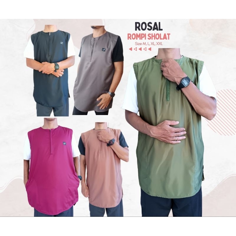 Rompi Sholat - Rosal Premium - Rosal Murah - Rompi Sholat Pria