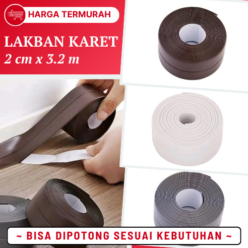 Seal Tape Protection Stiker Karet Penutup Celah Lakban Karet Penutup Celah Pintu