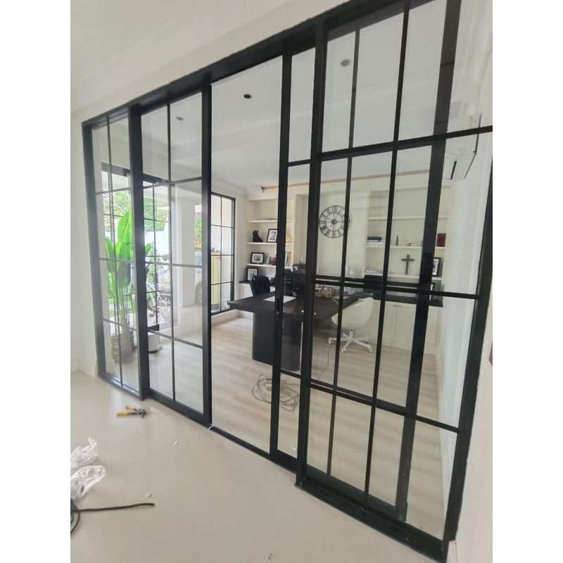 pintu sliding kaca aluminium