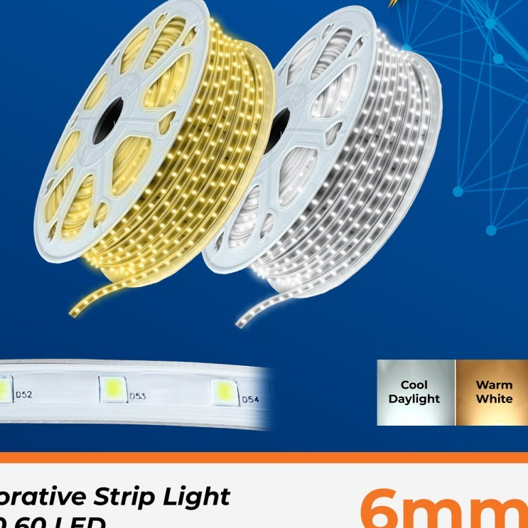 Lampu Led Selang 5050 SMD 60LED 60D 220V Outdoor Led Strip Waterproof 1ROL 100M 100METER