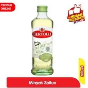 

BERTOLLI MINYAK ZAITUN EXTRA LIGHT 500ml