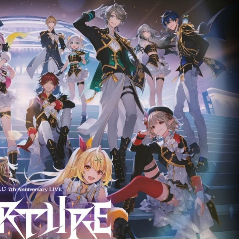 nijisanji jp overture nighttime stage lauren iroas kaida haru fura kanato liver camera cam niji niji