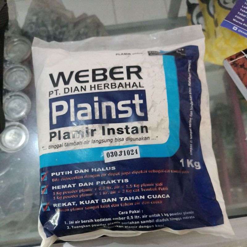 Dempul Instan Serbaguna Untuk Tembok & Kayu / Plamir Instan Weber