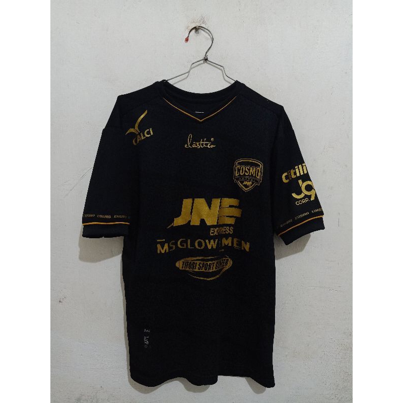 Jersey Cosmo JNE Jakarta Away Black PFL 2021 2022 Original Player Issue Elastico