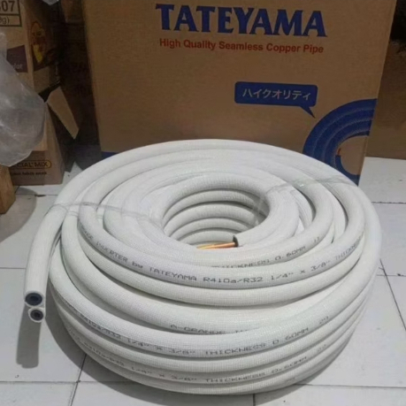 Pipa AC Tateyama / Hoda PER ROLL Untuk AC 1/2PK 3/4PK 1PK Original