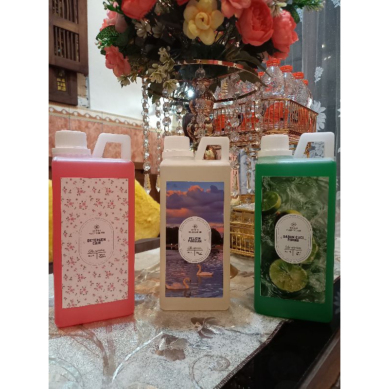 DETERGEN SABUN PENCUCI PAKAIAN & SOFTENER PELEMBUT PEWANGI PAKAIAN