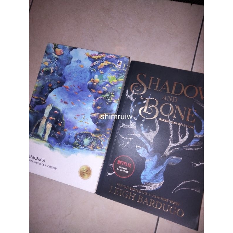 Novel Preloved Laut Bercerita dan Shadow & Bone