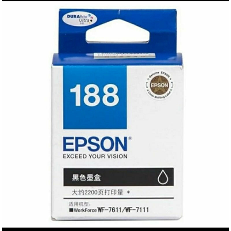 Cartridge Epson 188 black Tinta/Cartridge Original