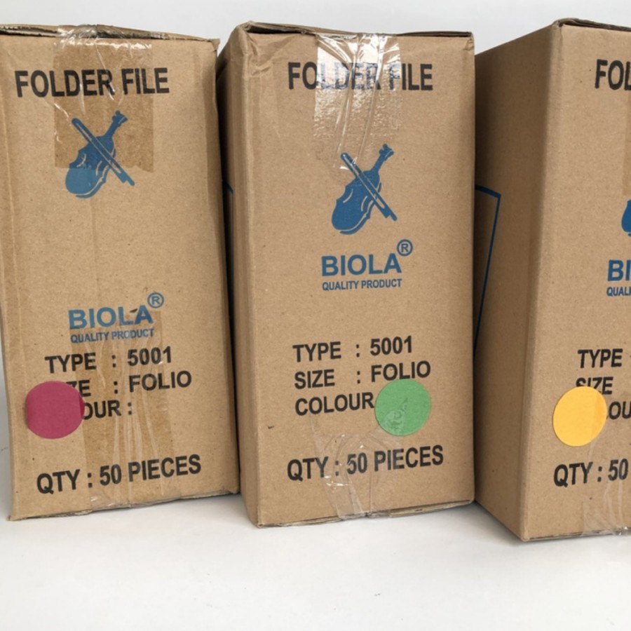 

Map Kertas Biola Snelhecter 5001 Folio