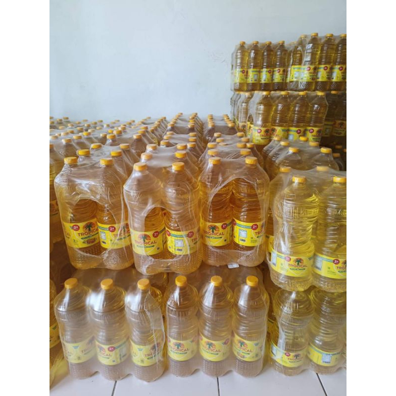 

Minyak Goreng Tropical botol 2ltr per slop isi 6pcs