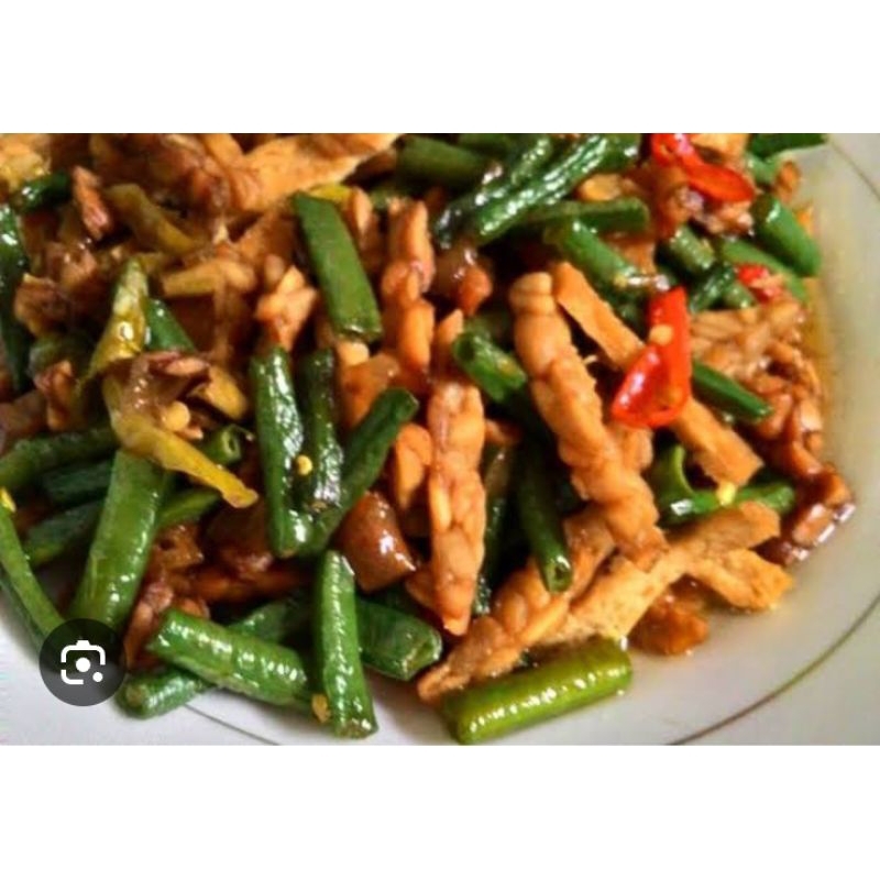 

oseng tempe kacang panjang