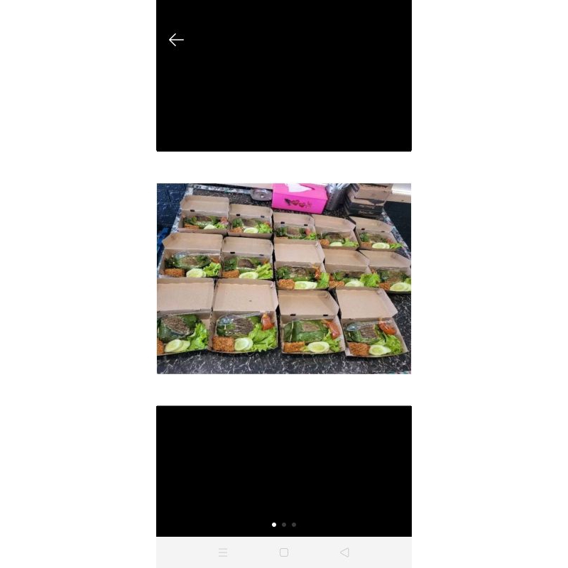 

paket nasi bakar + oseng sayuran