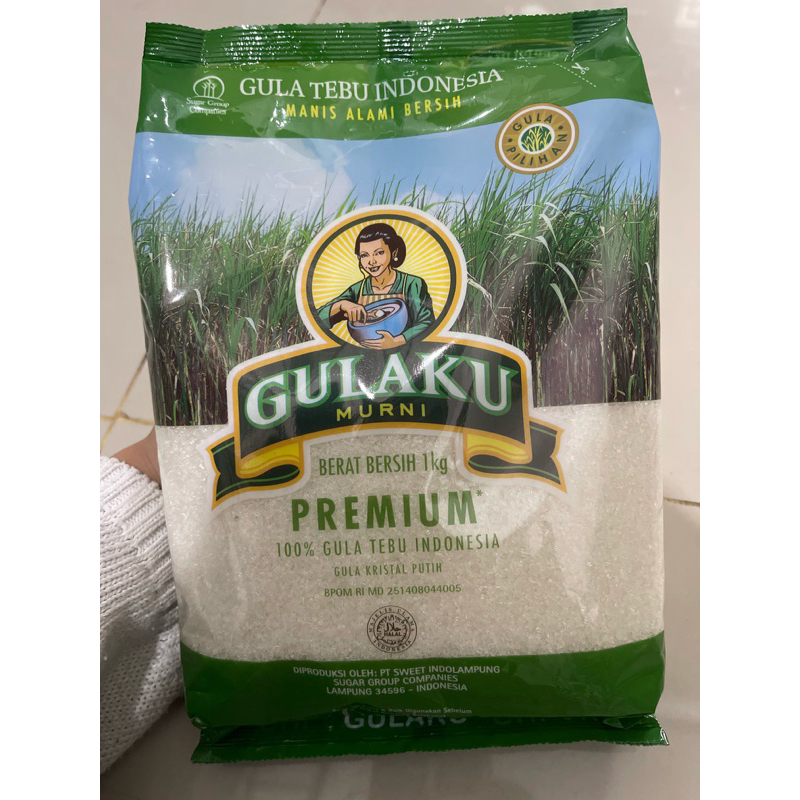 

Gula Pasir Premium GULAKU 1 kg Sembako