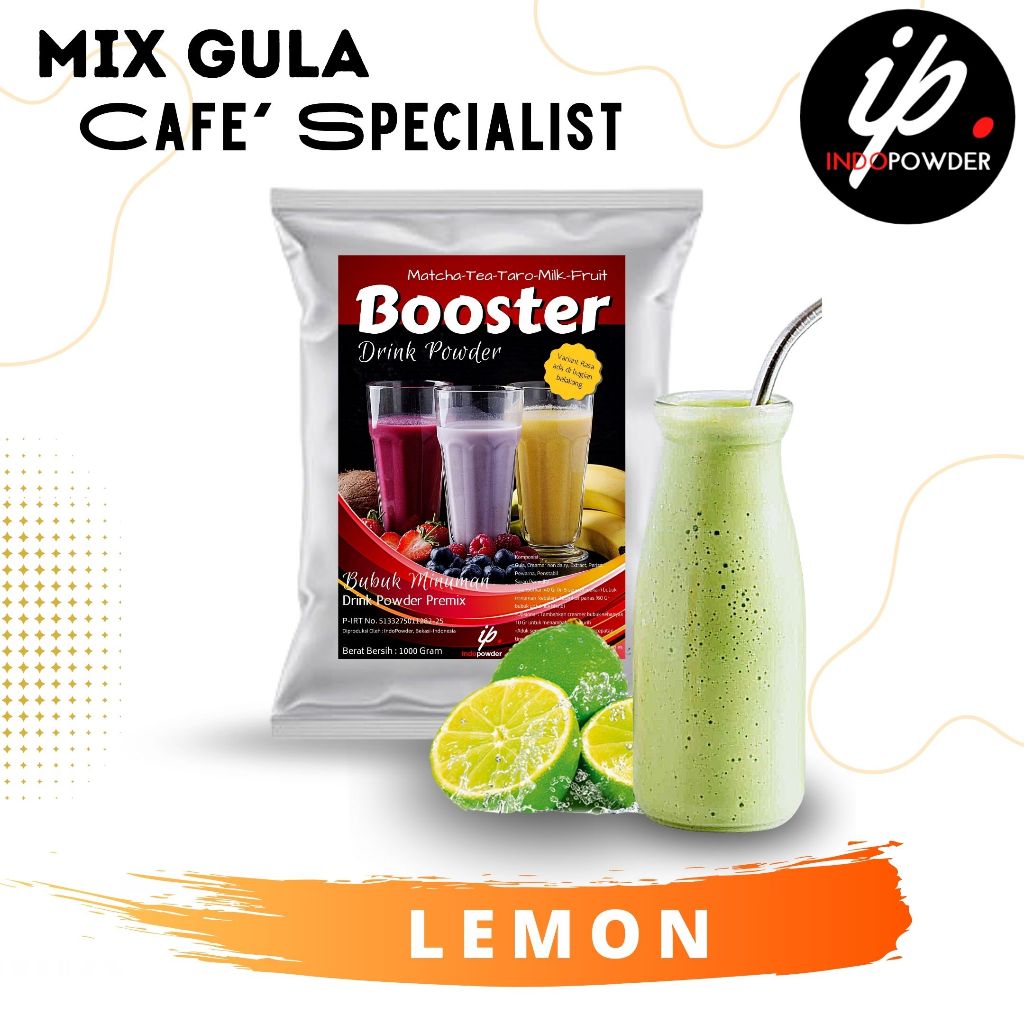 

IP Bogor - Bubuk Minuman Rasa LEMON 1Kg Untuk Cafe, Waralaba dan Resto