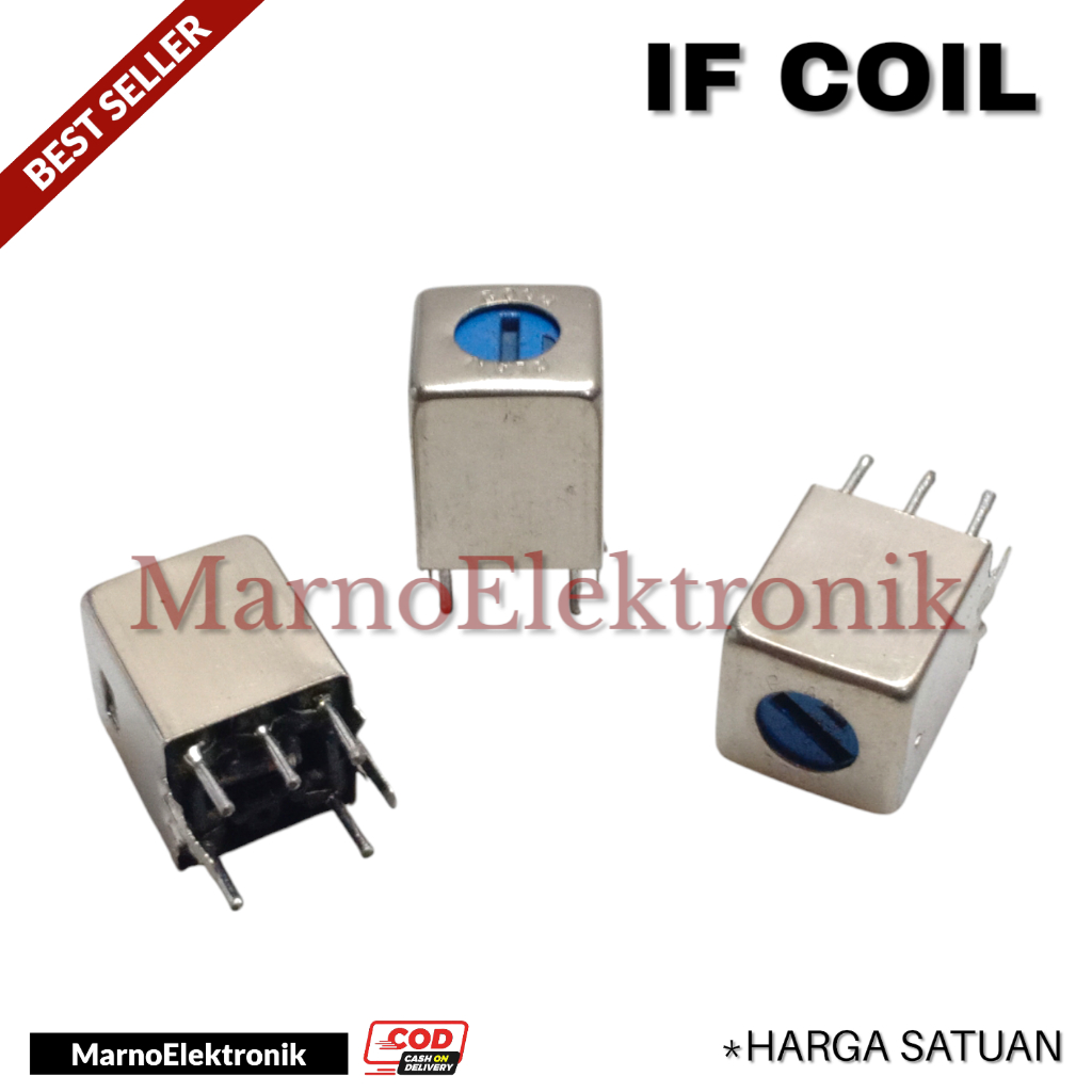 IF COIL IF BIRU TRANSFORMER RADIO ASLI ORI ORIGINAL