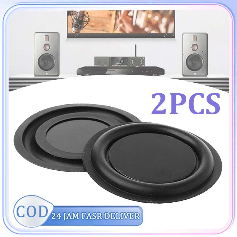 2pcs Bass Radiator Pasif Pasive Radiator Bass Pasif Woofer Membran Diafragm
