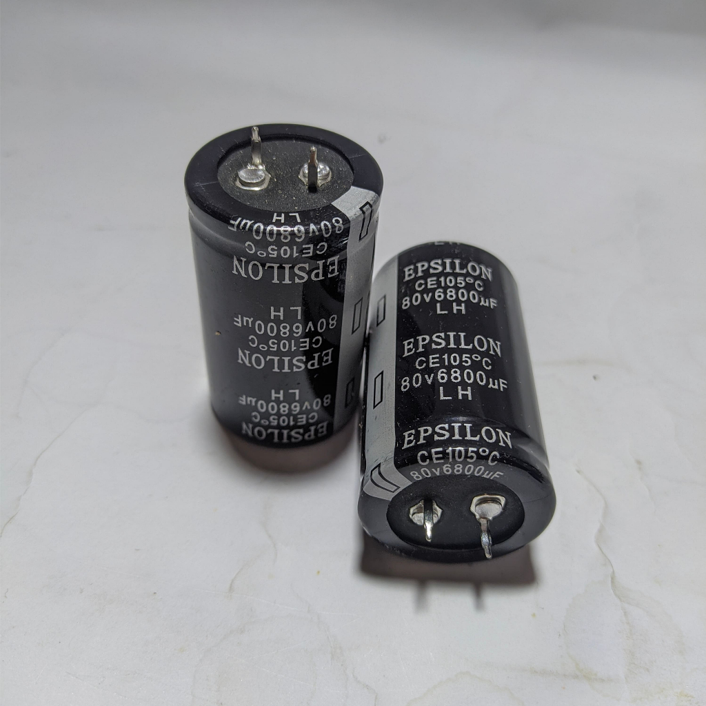 ELCO ELKO EPSILON 6800UF 80V ORIGINAL 6800 UF 80 V