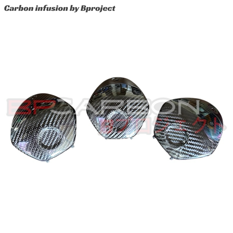 Carbon Infusion Cover Stang Tengah Xmax