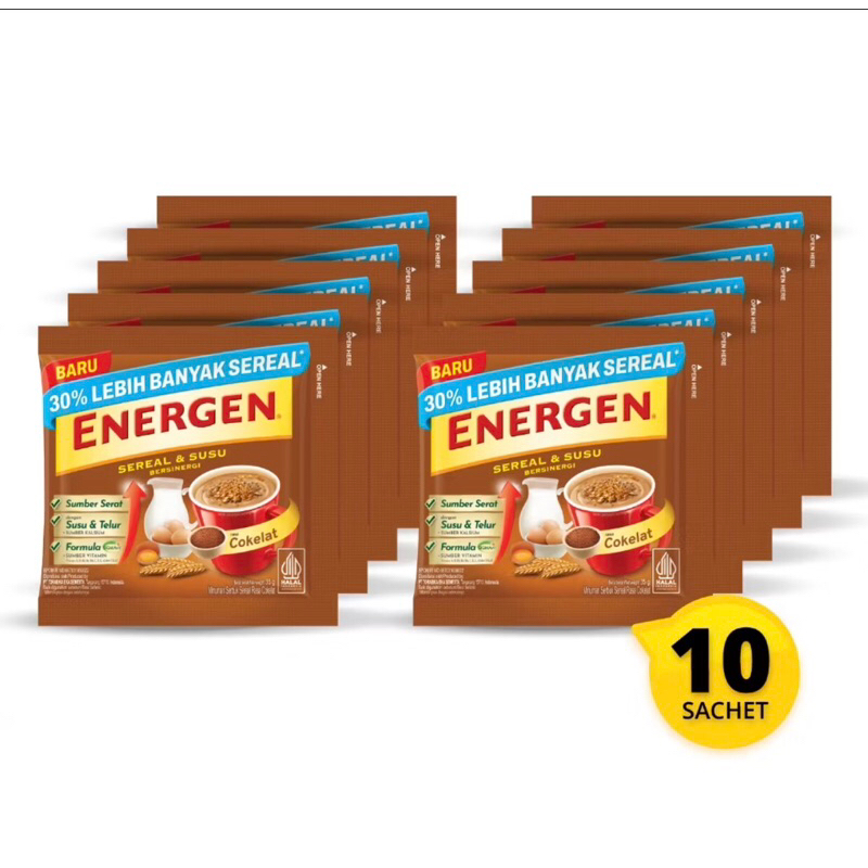 

Energen sereal dan susu ( 1 renceng isi 10 pcs )