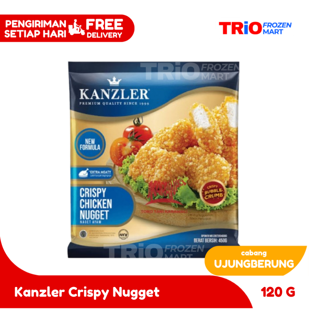 

PROMO Kanzler Crispy Nugget - 120gr Hemat