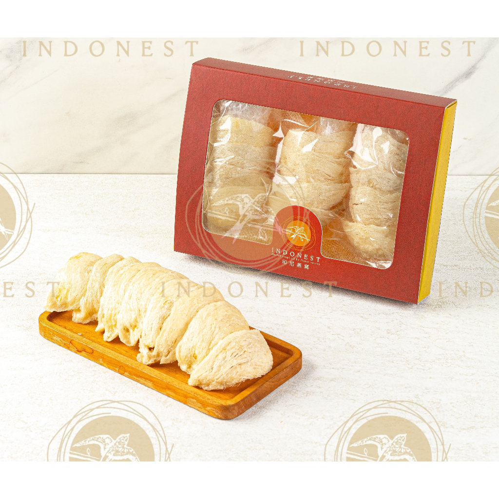 

Sarang Burung Walet Indonest Kualitas Export Grade AAAAA 200 Gram 200gr (MANGKOK)