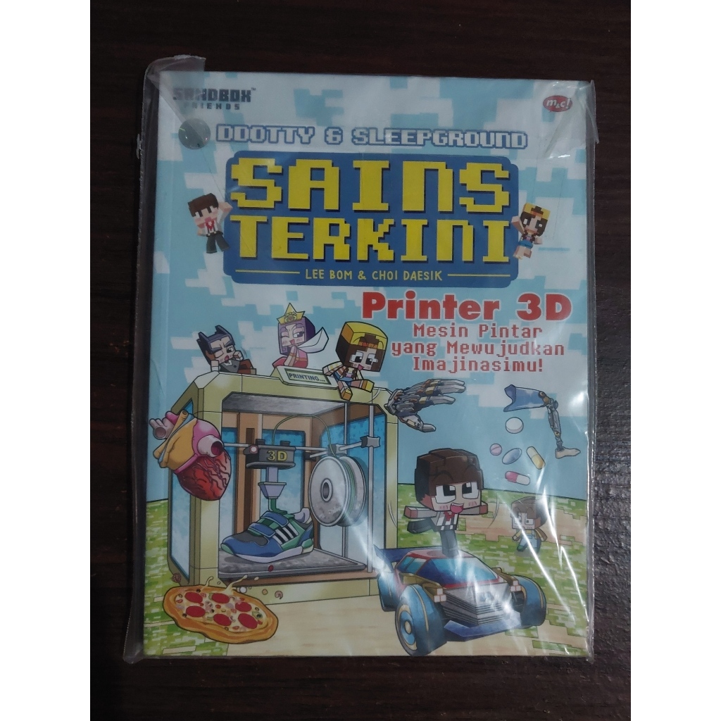 ddotty & sleepground sains terkini: printer 3d mesin pintar yang mewujudkan imajinasimu