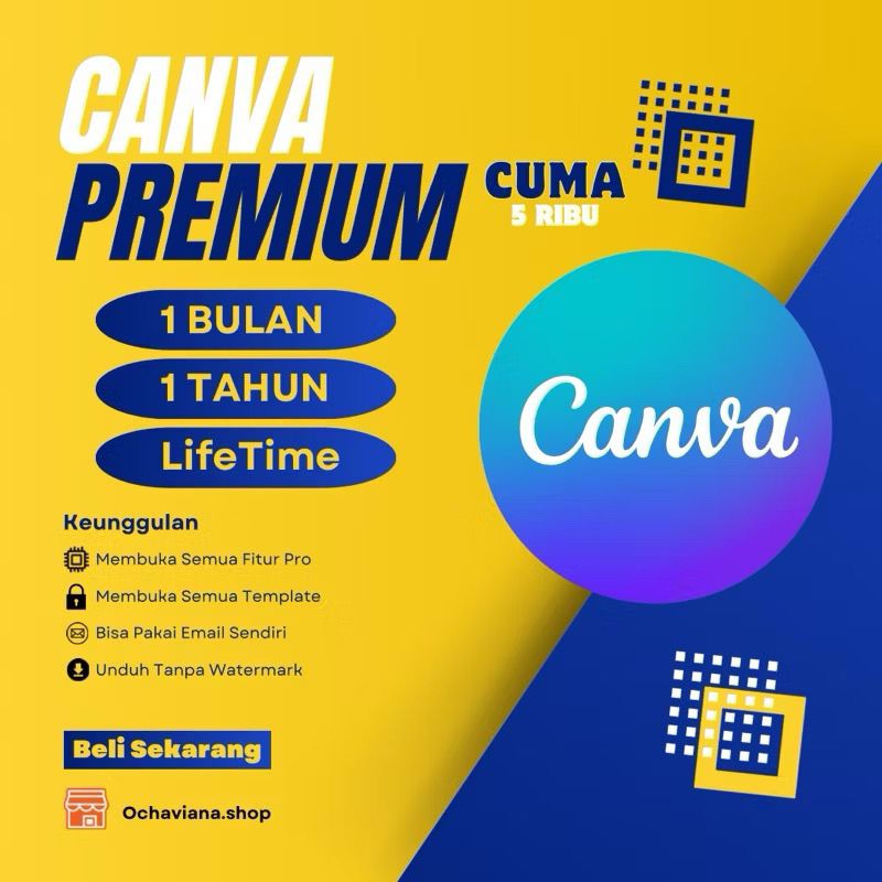 CANVA PREMIUM LIFETIME BRANDKIT FULL GARANSI