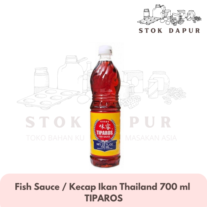 

Tiparos fish sauce 700 ml kecap ikan Tiparos Thailand HALAL