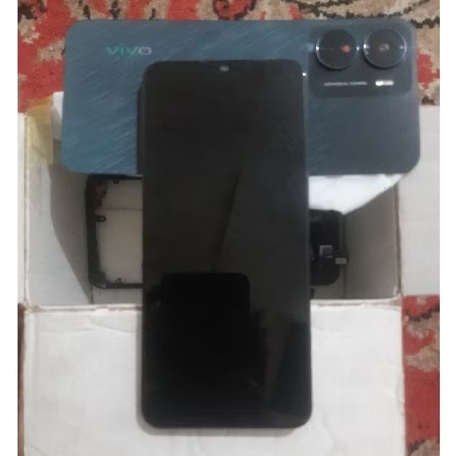 Lcd Vivo Y16 Original vivo copotan Normal Fullset