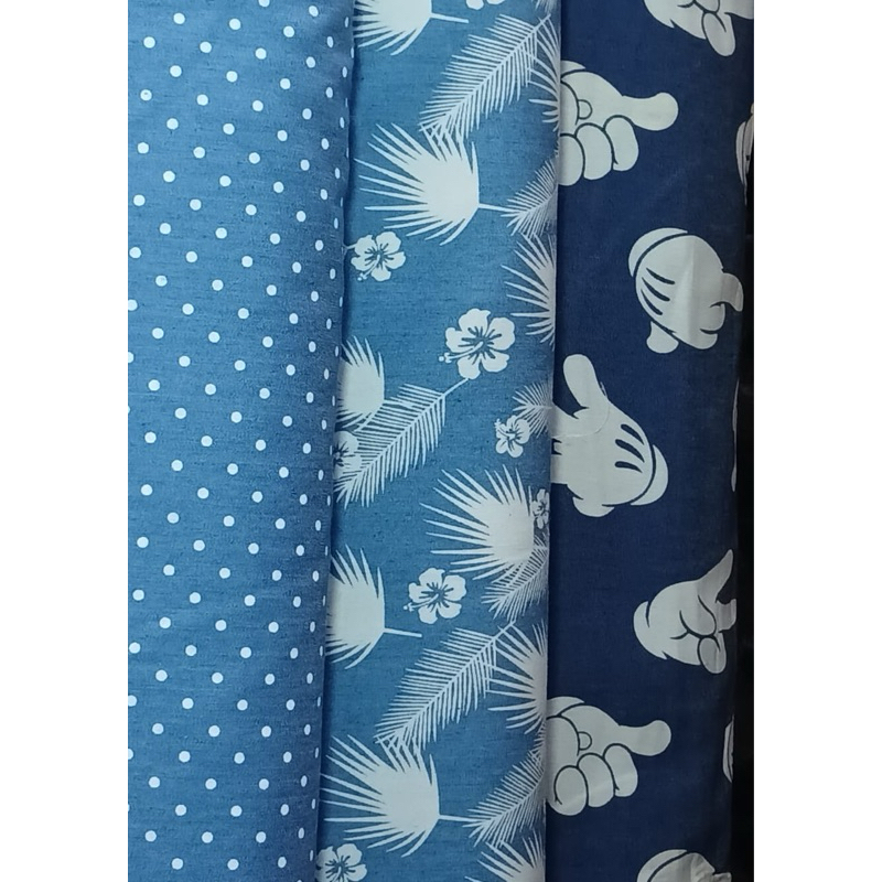 kain katun jepang motif lucu, kain motif sayap, kain motif miky mouse, ‘motif sarung tangan