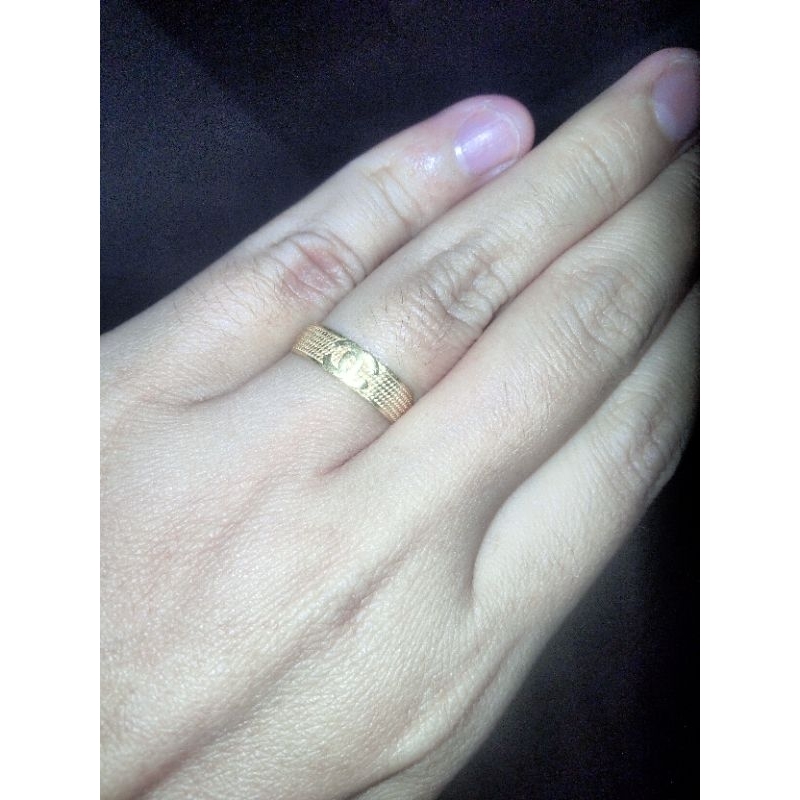 Cincin Emas asli 24 karat