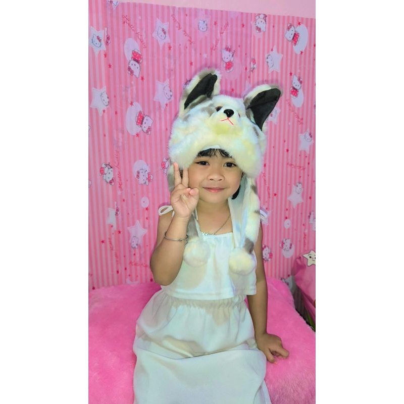 TOPI KARAKTER HEWAN KUCING