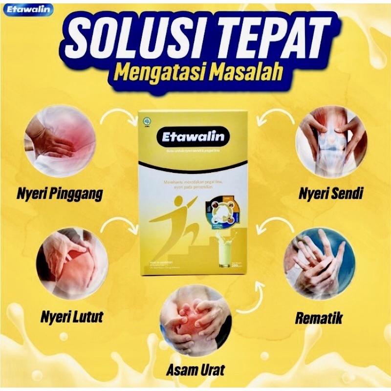 

Susu Kambing ETAWALIN 200gram Mengatasi Nyeri Sendi, Asam Urat COD