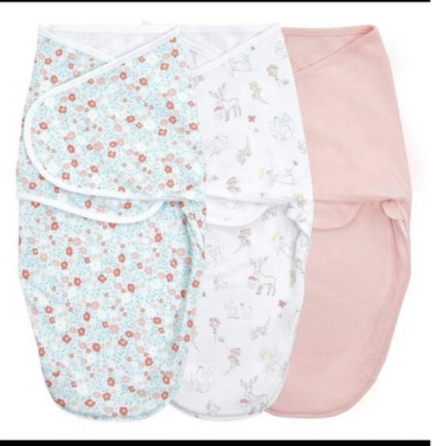 preloved aden + anais easy swaddle bedong instan