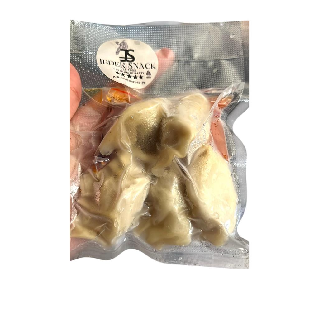 

Pangsit Daging Ayam Cincang Olahan Chili Oil, Kukus & Kuah JEDER SNACK Premium Quality