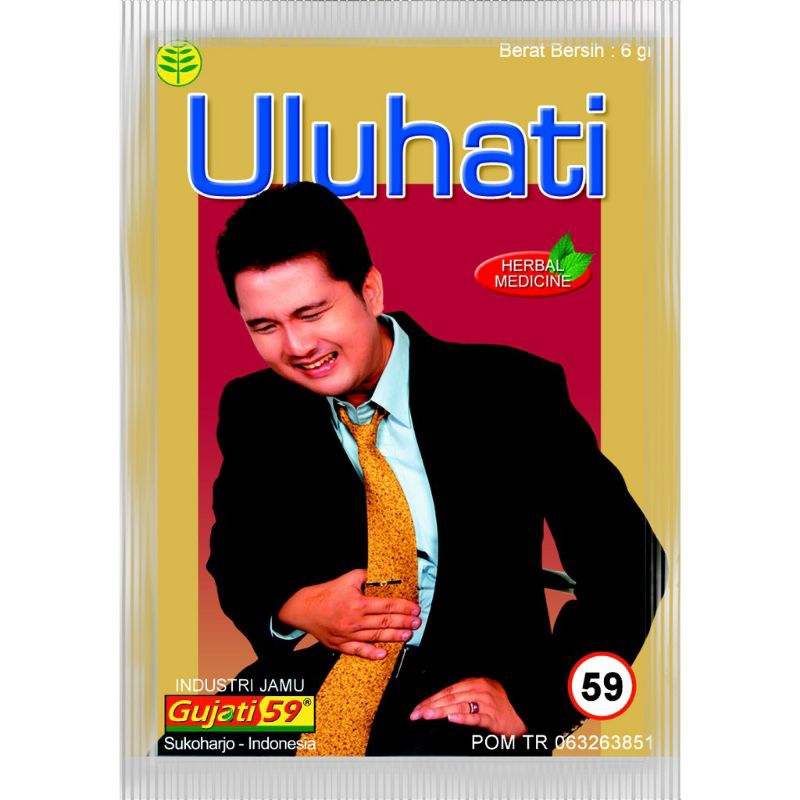 

GUJATI 59 JAMU ULU HATI ISI 10 SACHET (1PACK)